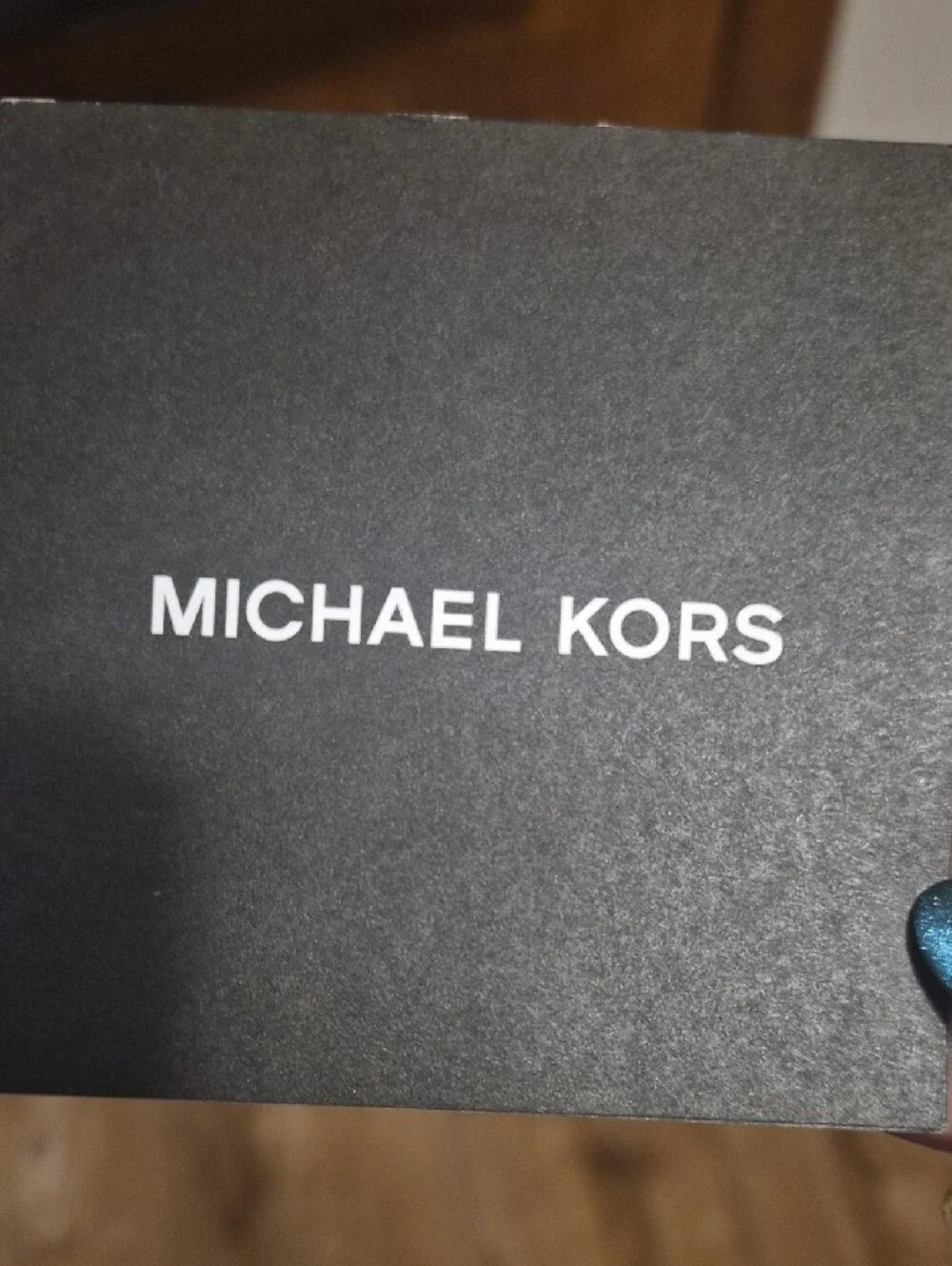 Michael Kors Cooper Mexium Black Pebbled Leather Messenger Bag
